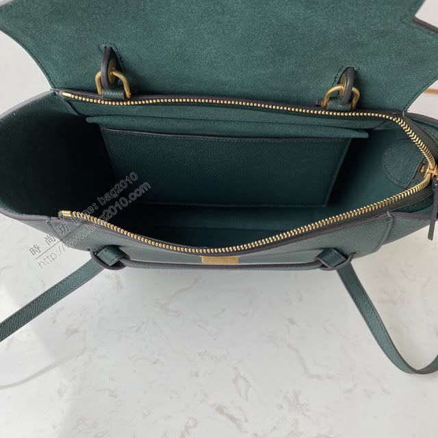 Celine女包 賽琳經典款大號女包 Celine belt bag 掌紋牛皮鯰魚包 189103  slyd2205
